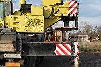Bild: Der Versuch, ein Silo zu demontieren