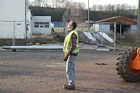 Bild: Der Versuch, ein Silo zu demontieren