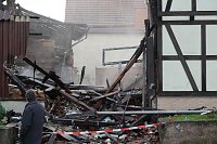 Bild: Brand in Auleben - der Tag danach