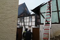 Bild: Brand in Auleben - der Tag danach