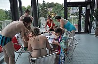 Bild: Schulanfangsparty im Badehaus