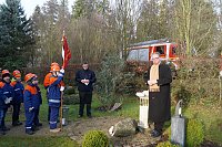 Friedenslicht am Friedhof Bild: Friedenslicht am Friedhof