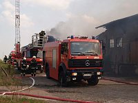 Bild: Brand am Bahnhof