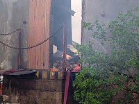 Bild: Brand am Bahnhof