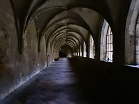 Bild: Peter Blei unterwegs im Kloster Michaelstein bei Blankenburg