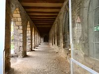 Bild: Peter Blei unterwegs im Kloster Michaelstein bei Blankenburg