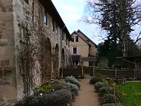 Bild: Peter Blei unterwegs im Kloster Michaelstein bei Blankenburg