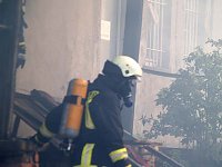 Bild: Brand am Bahnhof