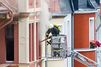 Brand in Nordhausen Bild: Brand in Nordhausen