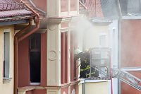 Brand in Nordhausen Bild: Brand in Nordhausen