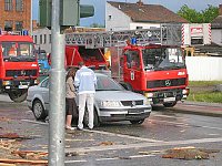 Bild: Sturm in Nordhausen