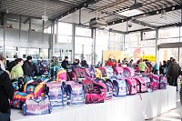 Bild: Staudenmayers Schulranzentag im Autohaus Peter