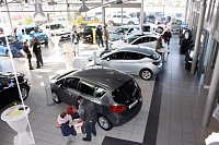 Bild: Staudenmayers Schulranzentag im Autohaus Peter