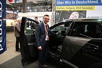 Bild: Automesse in Erfurt