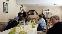 Taucher auf Winterwanderung Bild: Taucher auf Winterwanderung