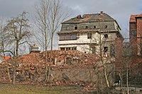 Bild: Foto: Abriss des Hauses