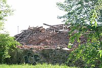 Bild: Foto: Abriss des Hauses