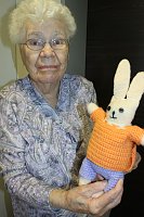 Bild: 94 Jahre und immer noch kreativ - Elfriede Siese aus Bleicherode