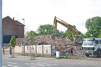 Bild: Foto: Abriss des Hauses