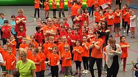 Bild: Kindergartensporttag in der Wiedigsburghalle