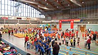 Bild: Kindergartensporttag in der Wiedigsburghalle