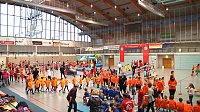 Bild: Kindergartensporttag in der Wiedigsburghalle