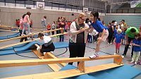 Bild: Kindergartensporttag in der Wiedigsburghalle