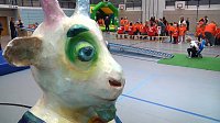 Bild: Kindergartensporttag in der Wiedigsburghalle