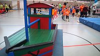 Bild: Kindergartensporttag in der Wiedigsburghalle