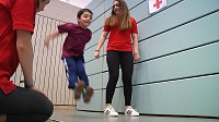Bild: Kindergartensporttag in der Wiedigsburghalle
