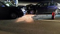Bild: Crash auf der B 243
