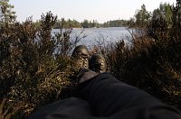Bild: 05.05.06: Pause am See