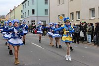 Bild: N&auml;rrinnen und Narren ziehen durch die Stadt (2)