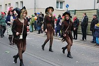 Bild: N&auml;rrinnen und Narren ziehen durch die Stadt (2)