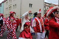 Bild: N&auml;rrinnen und Narren ziehen durch die Stadt (2)