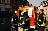 Bild: Gemeinsame &Uuml;bung von THW und Feuerwehr Gro&szlig;wechsungen