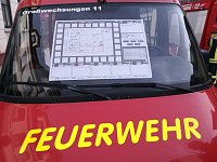 Bild: Gemeinsame &Uuml;bung von THW und Feuerwehr Gro&szlig;wechsungen