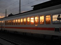 Bild: Der etwas andere Sonnenuntergang