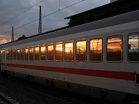 Bild: Der etwas andere Sonnenuntergang