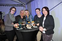 Bild: Bei der Party stand man Kopf
