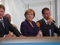 Besuch von Angela Merkel in Nordhausen Bild: Besuch von Angela Merkel in Nordhausen