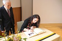 Con fermezza im Ehrenbuch der Stadt Nordhausen Bild: Con fermezza im Ehrenbuch der Stadt Nordhausen