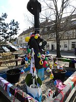 Bild: Vorbereitungen auf das Brunnenfest laufen
