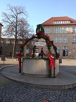 Vorbereitungen auf das Brunnenfest sind abgeschlossen Bild: Vorbereitungen auf das Brunnenfest sind abgeschlossen