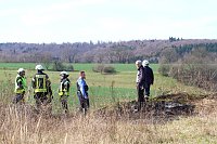 Flächenbrand bei Sollstedt Bild: Flächenbrand bei Sollstedt