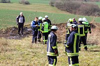 Flächenbrand bei Sollstedt Bild: Flächenbrand bei Sollstedt