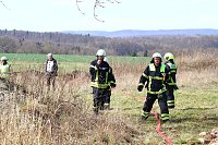 Flächenbrand bei Sollstedt Bild: Flächenbrand bei Sollstedt