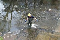 Bild: THW und Feuerwehren &uuml;bten an der Zorge
