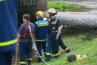 Bild: THW und Feuerwehren &uuml;bten an der Zorge