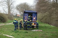 Bild: THW und Feuerwehren &uuml;bten an der Zorge
